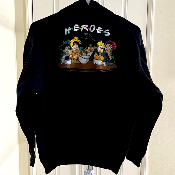 Heroes Hoodie with Pockets - Picture 1 of 4